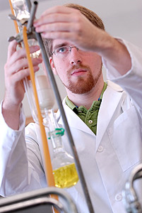 Chemistry student researcher